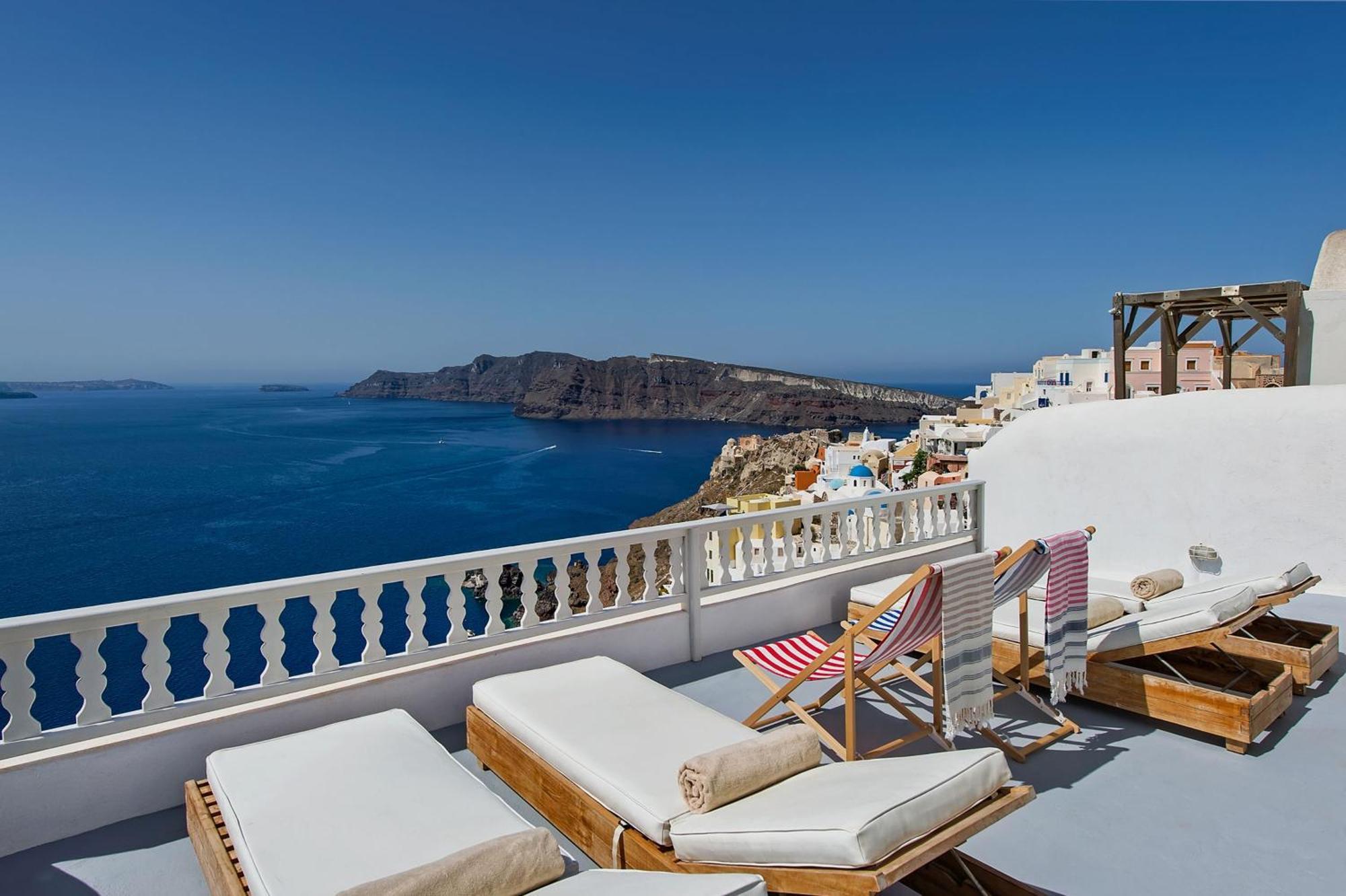 Villa Calliope Aegean Views Oia  Bagian luar foto