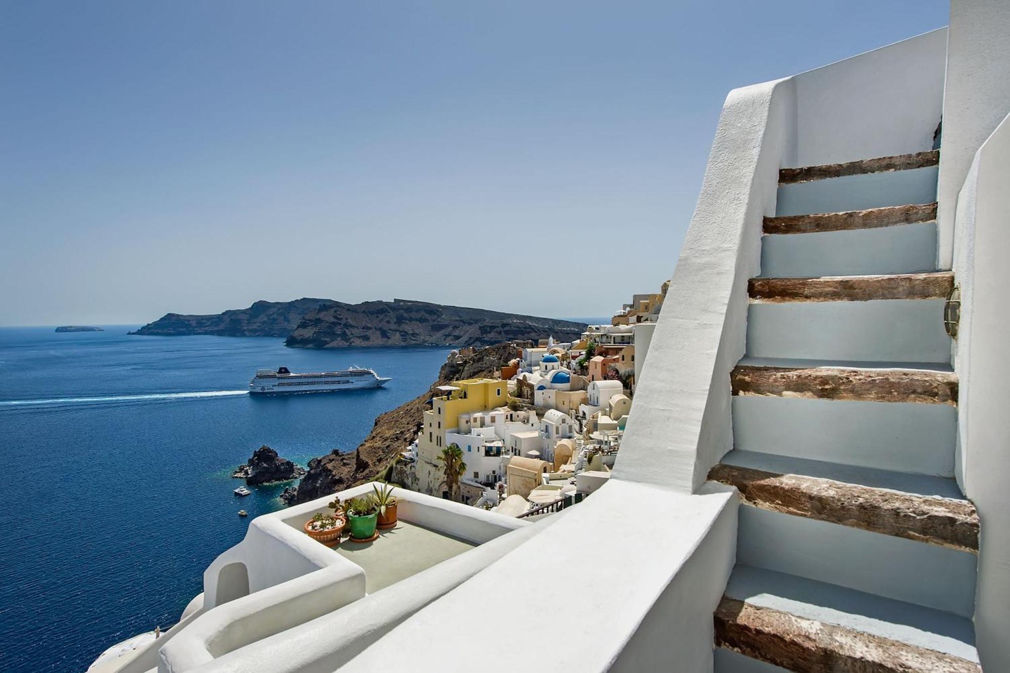 Villa Calliope Aegean Views Oia  Bagian luar foto
