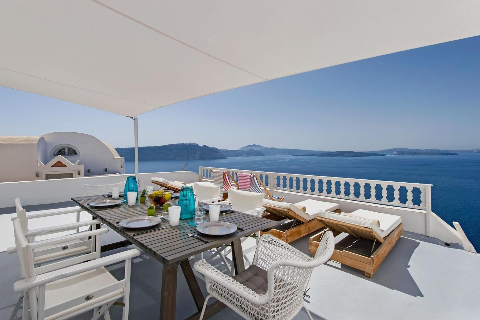 Villa Calliope Aegean Views Oia  Bagian luar foto
